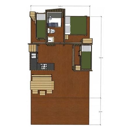 Lodgetent Goebelsmuhle Exteriör bild